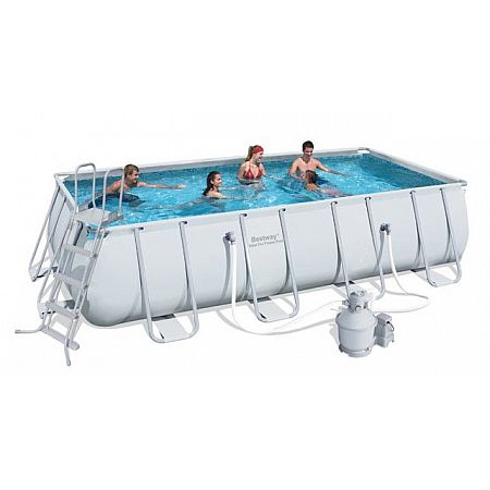 bazen s konstrukci 549x274x122 s piskovkou 